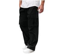 Pantalones Chandal Hombres Pantalones Cargo Hombre Verano Trabajo Ocio Ligeros Cómodos Elásticos