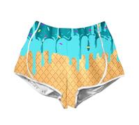 Pantalones Chandal Niño 3 Años - Cortos De Verano Pequeñas Y S con Estampado 3D Cintura Elástica Cómodos Conjuntos Casuales para Uso Diario Y Vacaciones (Green 9-10 Years)
