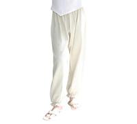 Pantalones Chandal Niño 7-8 Años - Girls Casual Pants Elastic Waist Jogger Cargo Pants For Toddler Kids Spring Summer Outdoor Play Comfortable Lightweight Breathable (Beige 6-7 Years)