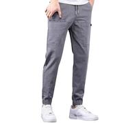 Pantalones chinos de ajuste regular para hombre, pantalones de chándal holgados para gimnasio, pantalones de chef holgados, pantalones de chef ajustados para hombre, pantalones de senderismo sueltos
