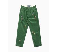 Pantalones chinos Relaxed Bordado Polo Ralph Lauren Whitman para hombre Verde 36/32