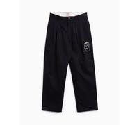 Pantalones chinos Straight Brain Dead x Brooks Brothers Pleated para hombre Negro 30