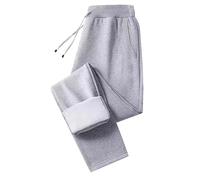 Pantalones cómodos para mujer 46 Plus de forro polar gruesos, versión coreana, magníficos pantalones, GY2., L