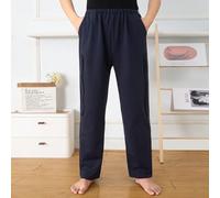 Pantalones con bolsa de orina, pantalones para incontinencia convenientes para personas con incontinencia o ancianos, pantalones para pacientes, ropa para el cuidado del paciente,Azul,M