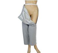 Pantalones Con Cremallera For Pacientes, Ropa For El Cuidado Del Paciente, Pantalones Incontinencia Fáciles De Poner Y Quitar(Women,L)