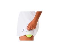 Pantalones corto de tenis asics court 2-n-1 short mujer blanco S