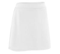 Pantalones cortos 2 en 1 para niñas, falda de tenis, gimnasia, escuela, deportes, blanco, 13-14 años