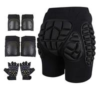 Pantalones Cortos Acolchados Protectores Esquí Cadera Pantalones Cortos Acolchados Grueso Protector De Cadera 3D Pantalones Cortos Acolchados Patinaje Impact Pad Cadera para Snowboard ( Color : A2 , S