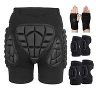 Pantalones Cortos Acolchados Protectores Esquí Cadera Pantalones Cortos Acolchados Grueso Protector De Cadera 3D Pantalones Cortos Acolchados Patinaje Impact Pad Cadera para Snowboard ( Color : B2 , S
