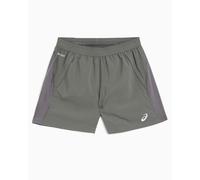 Pantalones cortos ASICS Road 5IN para hombre Gris L
