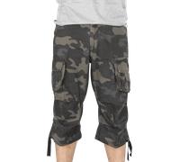 Brandit Urban Legend 3/4 Shorts, Pantalones cortos cargo Hombre, Woodland, L