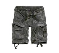 Brandit Vintage Shorts, Pantalones cortos Hombre, Darkcamo, S