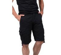 Brandit Vintage Shorts, Pantalones cortos Hombre, Negro, S
