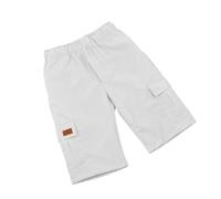 Pantalones Cortos Cargo Tipo Jogger de Sarga elástica para niños y niñas, con Bolsillos, válidos también como Uniforme Escolar.