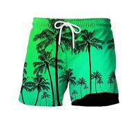 Pantalones Cortos Casuales de Verano para Hombre, Estampado de Letras, Ligeros y cómodos, para Uso Diario, Ocio, Salidas y encuentros Informales