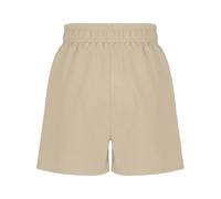 Pantalones Cortos Casuales para niñas, Suaves, elásticos, con Cintura elástica, cómodos para Usar Todos los días en Verano, para Edades de 3 a 14 años, Jugar y (Khaki, 5-6 Years)
