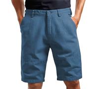 Pantalones cortos chinos elásticos de algodón para hombre, pantalones cortos de golf para trabajo, oficina, negocios, bermudas elegantes, pantalones cortos casuales de verano, ligeros, esenciales