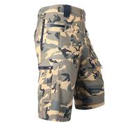 Pantalones cortos chinos para hombre, ajustados, pantalones cortos de combate para hombre, ropa de trabajo, camuflaje, con bolsillos con cremallera, ligeros, para senderismo, hasta la rodilla, cómodos