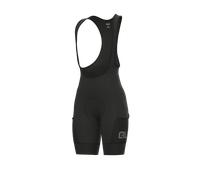 Pantalones Cortos Ciclismo Mujer Ale' Off Road - Gravel Stones Cargo Negro