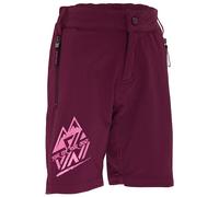 Pantalones cortos de ciclismo para niños Silvini Acri Talla infantil: 158-164 / Color: violeta