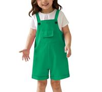 Pantalones Cortos de Color Liso para niñas o niños (3 a 14 años) Monos Mujer Borradores Escolares