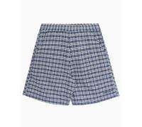 Pantalones cortos de cuadros Carhartt WIP Kander Unisex Azul M