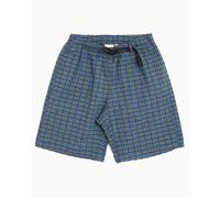 Gramicci - Shorts de protección - O.G. G-Short Seersucker Plaid Multi Stripe - Talla M Asia - Azul Azul M Asia