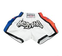 Pantalones cortos de entrenamiento de kickboxing unisex para una transpirabilidad y rendimiento óptimos (M, blanco)