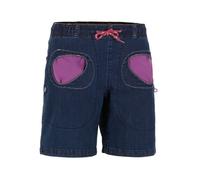 Pantalones cortos de escalada E9 ONDA SHORT DENIM (AZUL) MUJERES