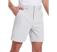 Pantalones cortos de golf elásticos para hombre, pantalones cortos de golf, ajuste clásico, transpirables, ajustados, duraderos, de ajuste regular, elásticos, ligeros, para exteriores, con bolsillos