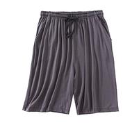 Pantalones Cortos de Hombre Verano Tallas Grandes Elásticos Ligeros y Transpirables Shorts Bermudas Casual Algodón Suave Deportivos Sueltos para el Tiempo Libre