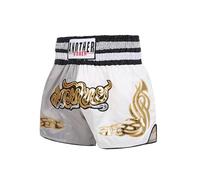 Pantalones cortos de Muay Thai para kickboxing, gimnasio, boxeo, artes marciales mixtas, entrenamiento, Color-E, X-Small