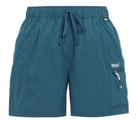Pantalones cortos de mujer Regatta Travel Lgt Packaway Talla: S / Color: azul
