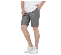Pantalones cortos de piel para hombre, sexy, aspecto mojado, elásticos, deportivos, entrenamiento, correr, correr, pantalones de piel sintética, pantalones cortos, ajustados, pantalones cortos de