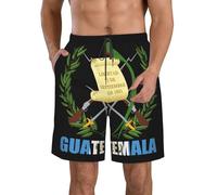 Pantalones cortos de playa de secado rápido para hombre con el emblema naci