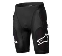 Pantalones Cortos De Protección MTB Alpinestars A-Impact Plasma Negro/BlancoS Negro,Blanco
