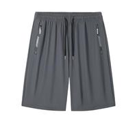 Pantalones cortos de senderismo de secado rápido para mujer, talla grande, ligeros, casuales, holgados, para verano, longitud a la rodilla, con cordón, golf, correr, deportes, al aire libre, UPF 50+