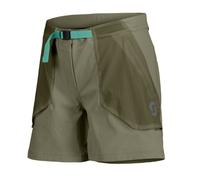 Pantalones cortos de senderismo Scott Pantalones cortos de mujer W's Explorair Escape (verde heno/verde abeto)
