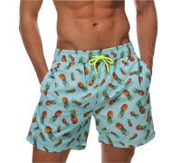 Pantalones cortos de tabla for hombre, bañadores elegantes, pantalones cortos, pantalones deportivos, calzoncillos for hombre, bañadores, pantalones cortos de playa Para NatacióN(Mix color 02,M)