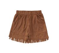 Pantalones Cortos de Vaquero para niñas, Cintura elástica, borlas, Holgados Pierna Ancha niños, Casuales Vintage Y2k Streetwear, de 5 a 14 años