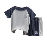 Pantalones Cortos de Verano de Manga Corta para niños, chándal para niños y niñas, Ropa de Secado rápido, Ropa de guardería Trajes De Super Niños Traje del Hombre Araña Adulto