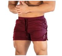 Pantalones cortos de verano para hombre 2026 para hombre, pantalones cortos de verano atados a juego, pantalones deportivos casuales de verano, rosso, 3XL