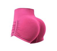 Pantalones cortos de yoga de cintura alta para mujer, para entrenamiento de gimnasio, silueta de motociclista acolchada negra, ropa deportiva elástica para motociclista, ajuste de meter para rutas de