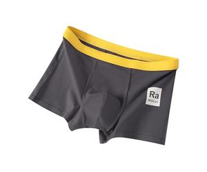 Pantalones cortos deportivos para hombre, calzoncillos tipo bóxer, ropa interior suave y cómoda de algodón