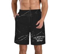 Pantalones Cortos Es Raro Tener La Misma Edad Que Las Personas Mayores. Shorts De Baño Deportivos Short Deportivo Transpirable Swim Trunks para Viajes Natación Correr M