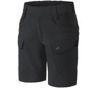 Pantalones cortos Helikon OTP 8'5" Mujeres Ligero Verano Táctico Negro