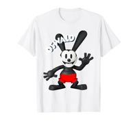 Pantalones Cortos Hello Red con Dibujos Animados Vintage de Oswald Rabbit 1927 Camiseta gráfica económica, Hombre, Blanco, XL