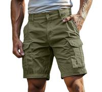 Pantalones Cortos Hombre Bermudas Hombre Cargo Pantalones Cortos Pantalon Corto De Algodon Deporte Casual Shorts Pantalón Trabajo Verano Algodón Bermuda Deportivas Chandal Ropa para