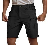 Pantalones Cortos Hombre Cargo - ¡Claro! para Crear Un Título De Producto Óptimo Que Genere Visibilidad Y Se Ajuste A Los Hábitos De Búsqueda del Comprador Es Importante Que Sea (Black M)
