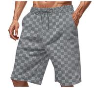 Pantalones Cortos Hombre Elásticos De Corte Recto con Bolsillos Hombre Casual Shorts para Deporte Y Tiempo Libre Utilitarios De Trabajo Verano